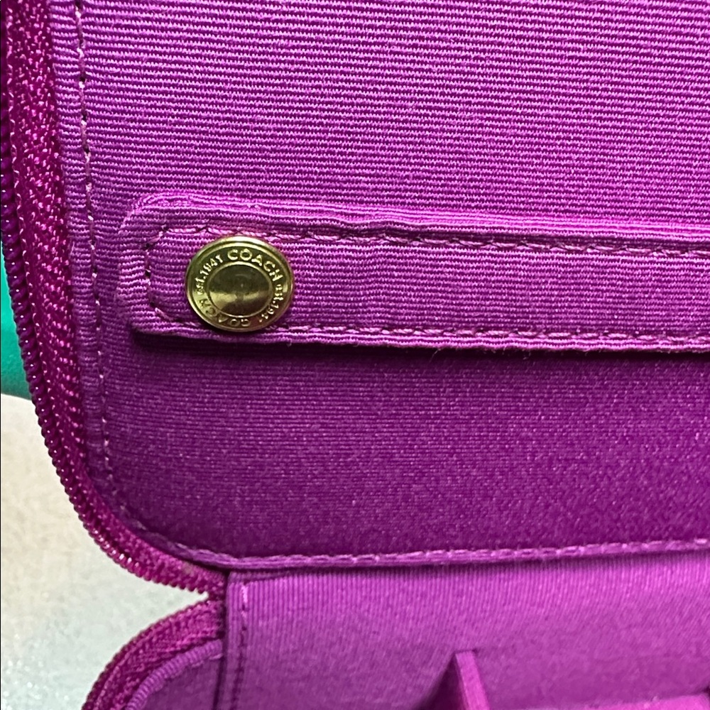 Coach Poppy Colorful Graphic jewelry case - Picture 5 of 5